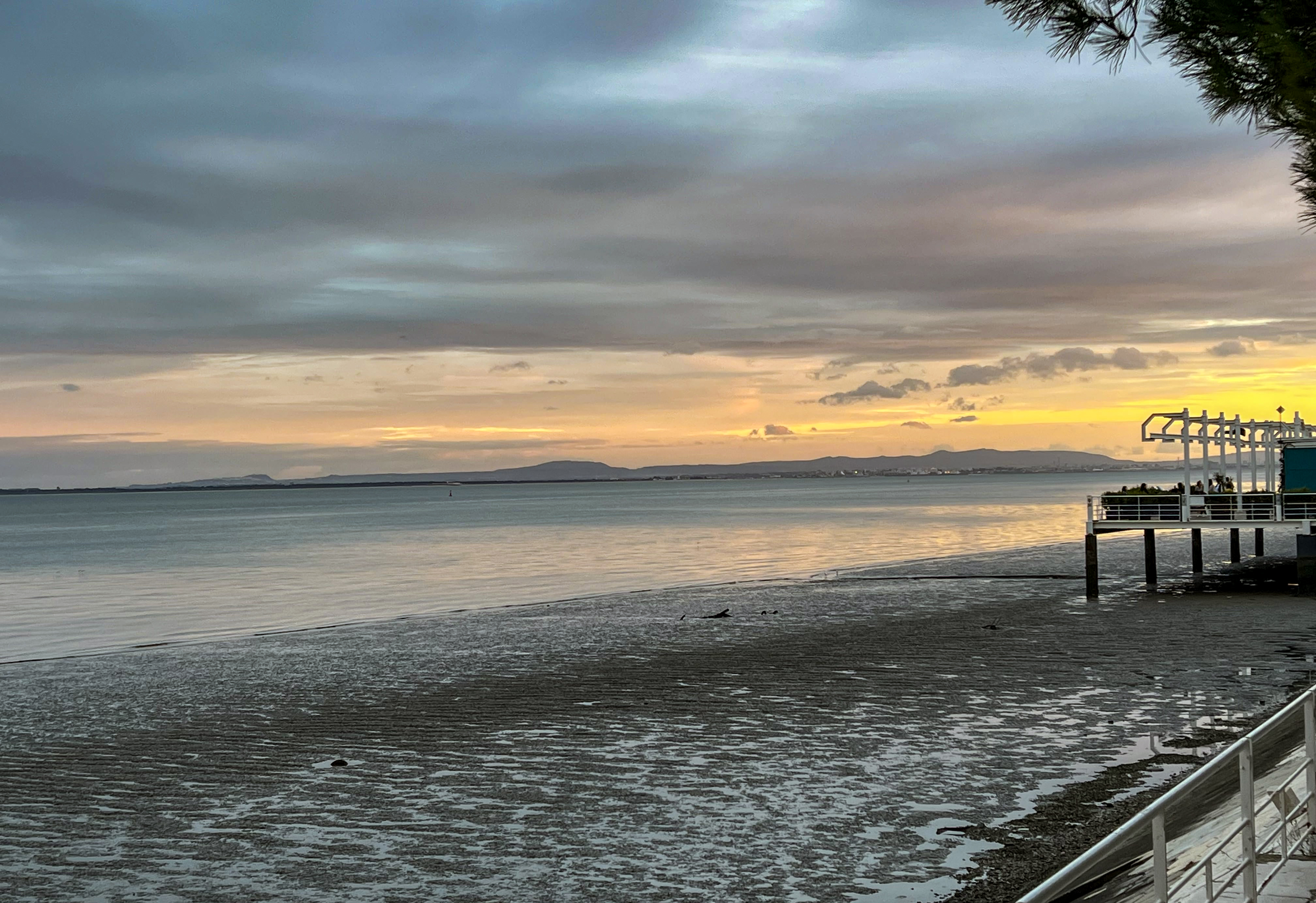 sunset in Parque das Nações, lisbon